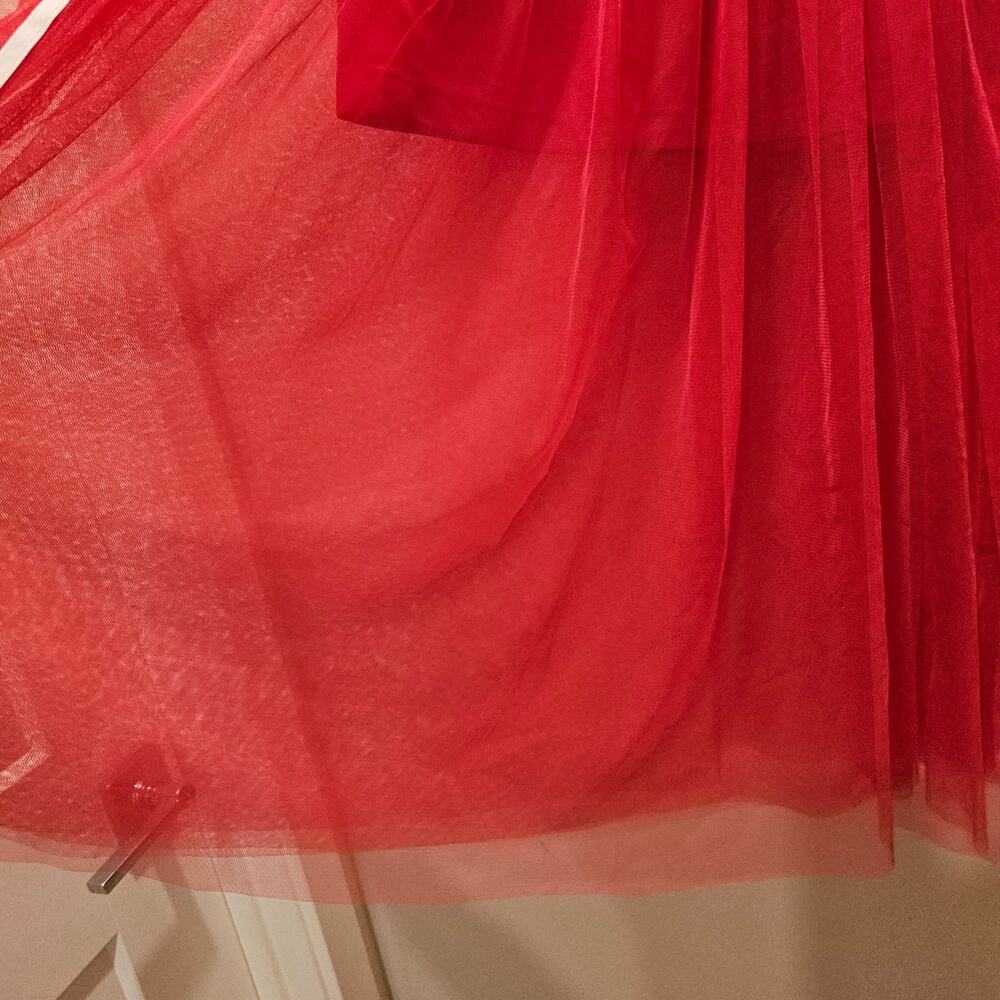 Adidas Originals Red Tulle Skirt Size XS - Picture 5 of 9